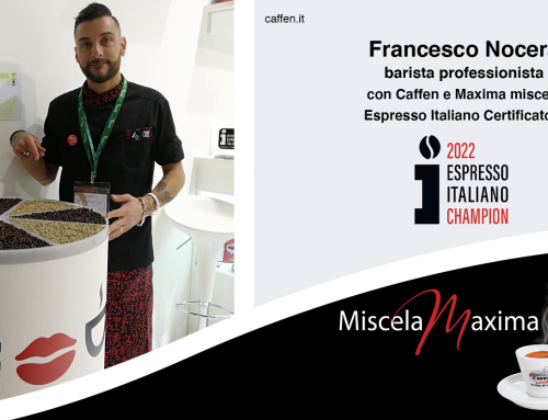 Francesco Nocera con Caffen tra i finalisti di Espresso Italiano Champion 2022